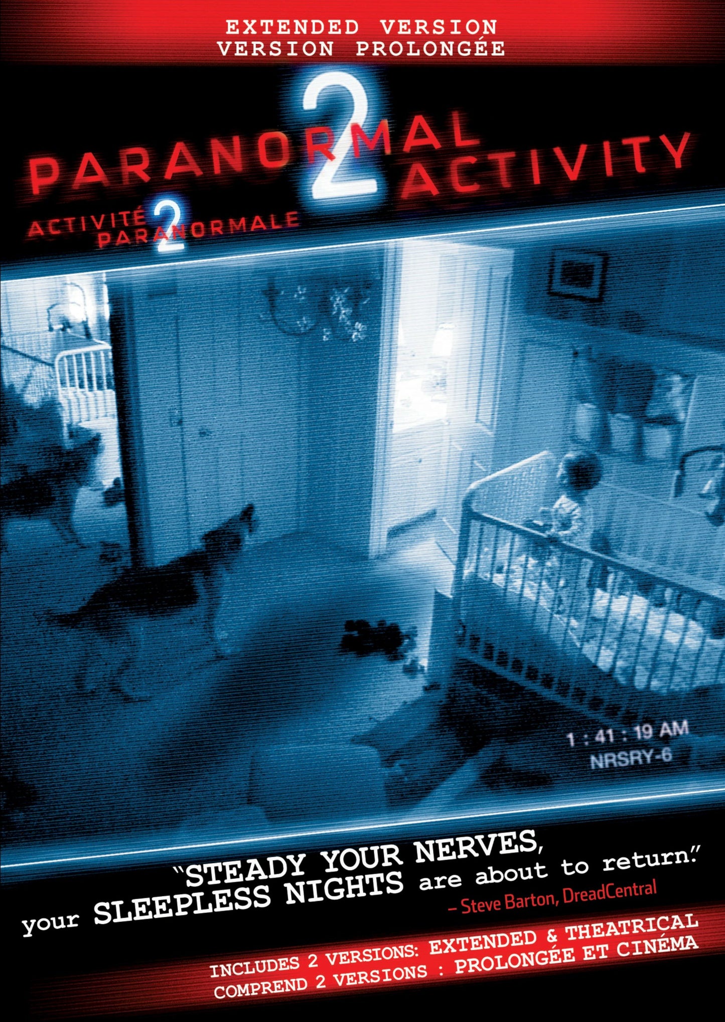 Paranormal Activity 2: Extended Version / Activit paranormale 2: Version prolonge (Bilingue) (Sous-titres fran�ais) [DVD]