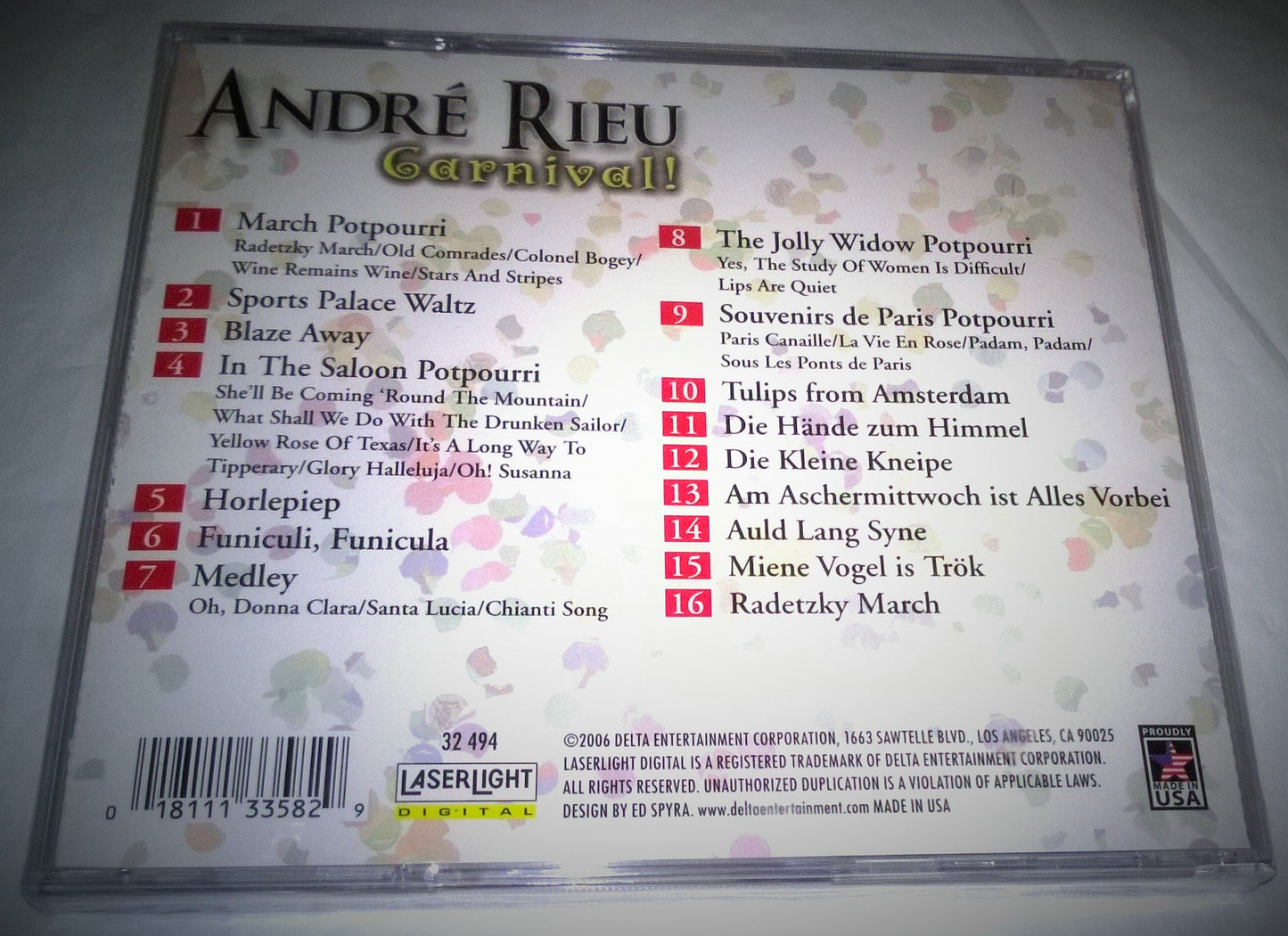 Carnival [Audio CD] Rieu, Andre