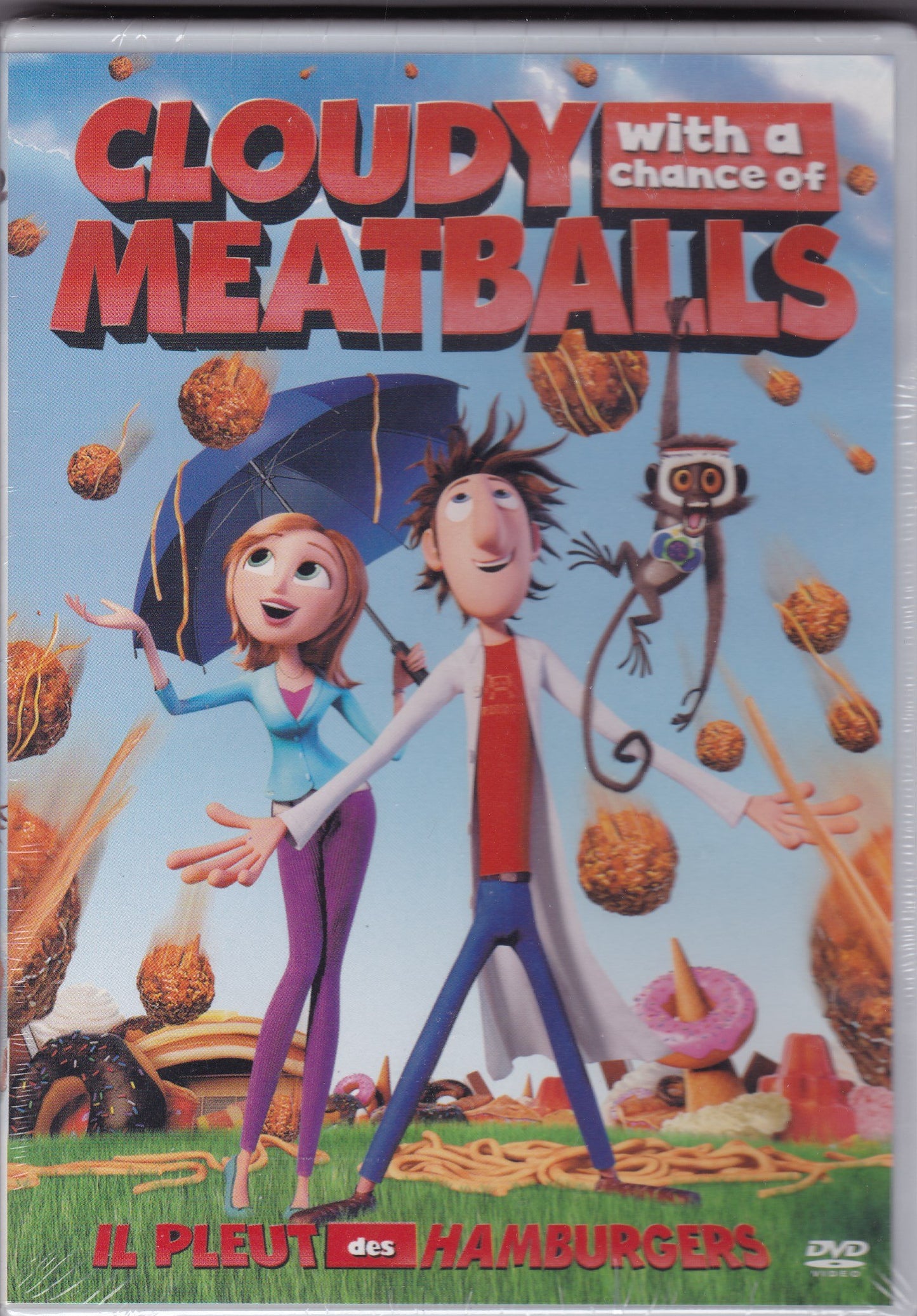 Cloudy with a Chance of Meatballs - Il pleut des hamburgers (Bilingual) [DVD] - Good