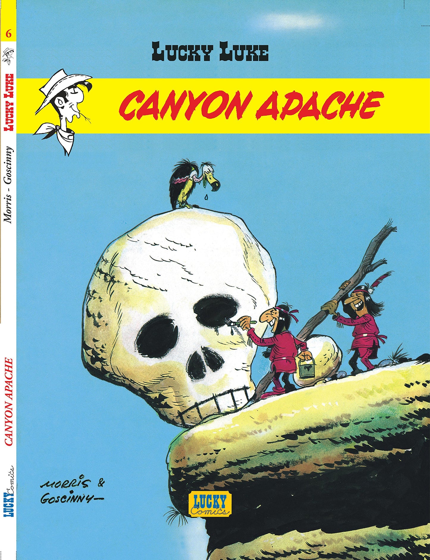 Lucky Luke - Lucky Comics 06 - Canyon Apache Goscinny and Morris (Illustr.) - Very Good