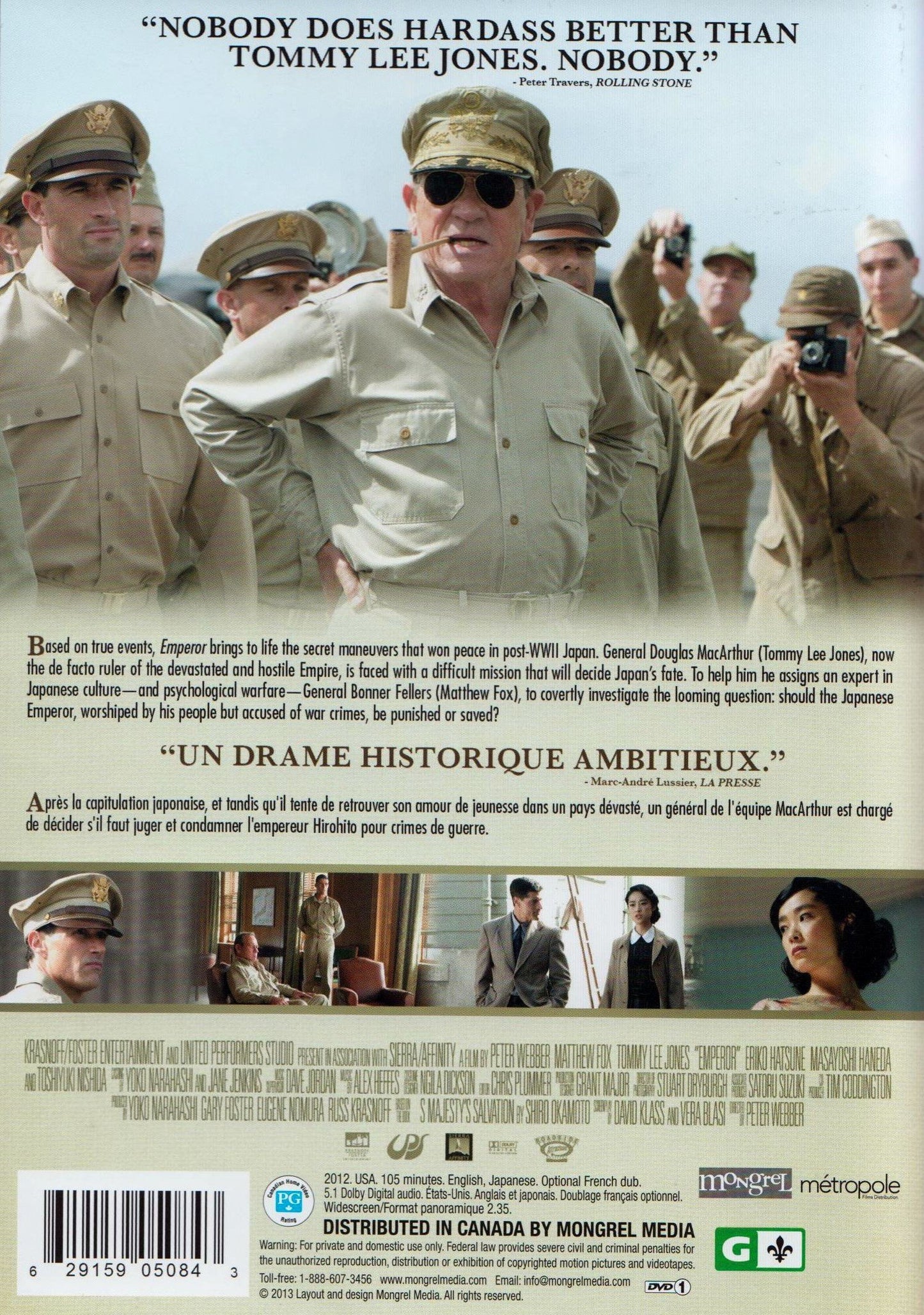 Emperor / L'Empereur (Bilingual) [DVD] - Good