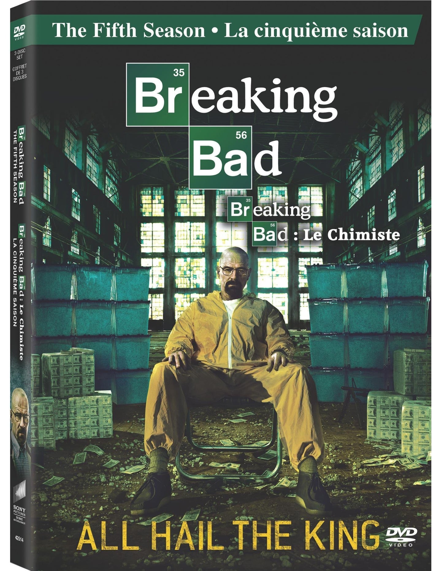 Breaking Bad: The Fifth Season (Bilingual) [DVD] - Very Good