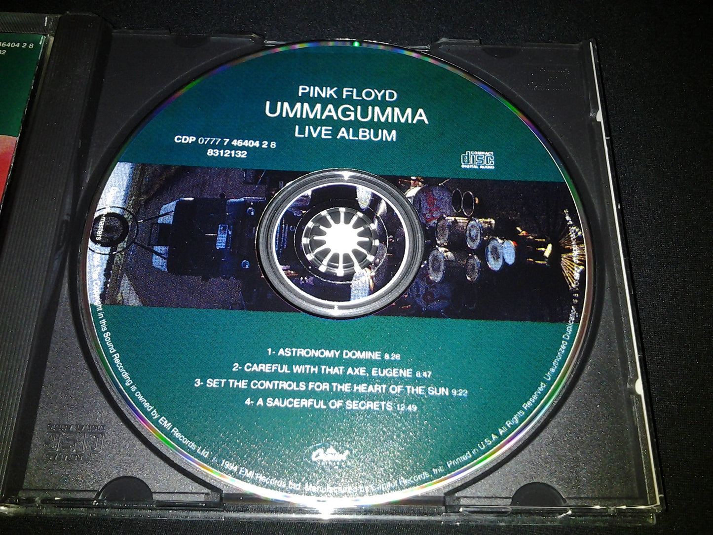 Ummagumma-Live album [Audio CD] - Very Good