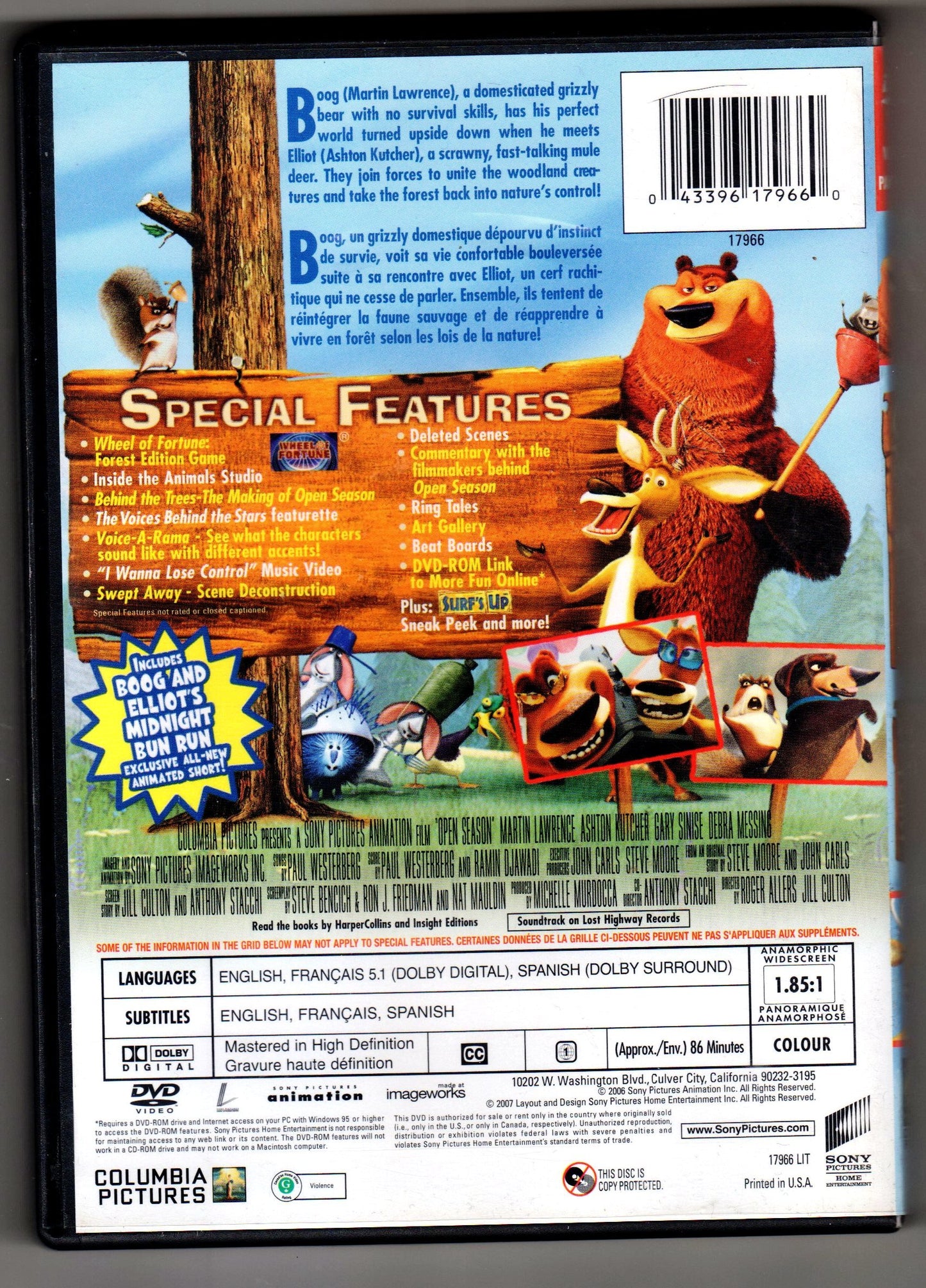 Open Season (Bilingual) [DVD]