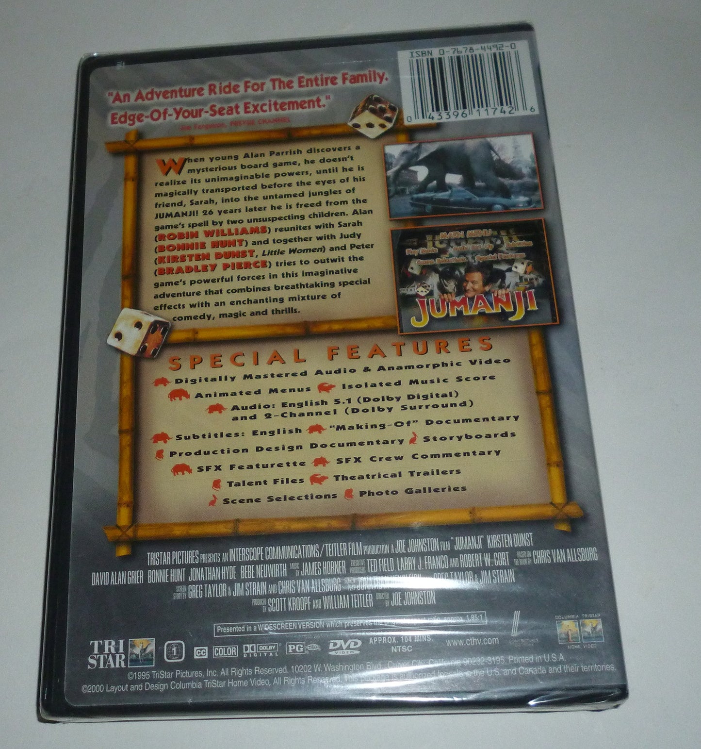 Jumanji (Collector's Series) [DVD] - Very Good