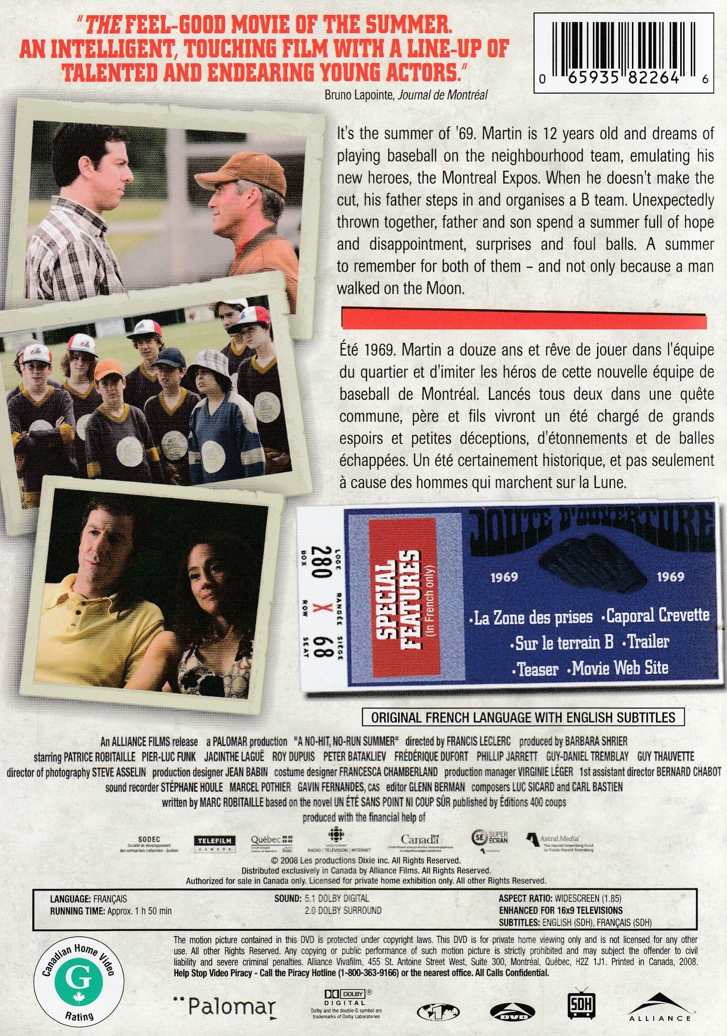 UN ETE SANS POINT NI COUP SUR [DVD] - Very Good