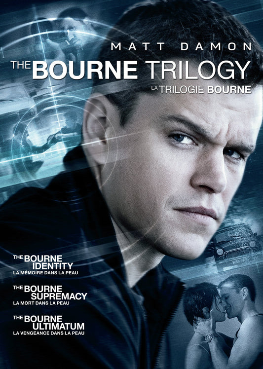 The Bourne Trilogy (2016) (Bilingual) [DVD]