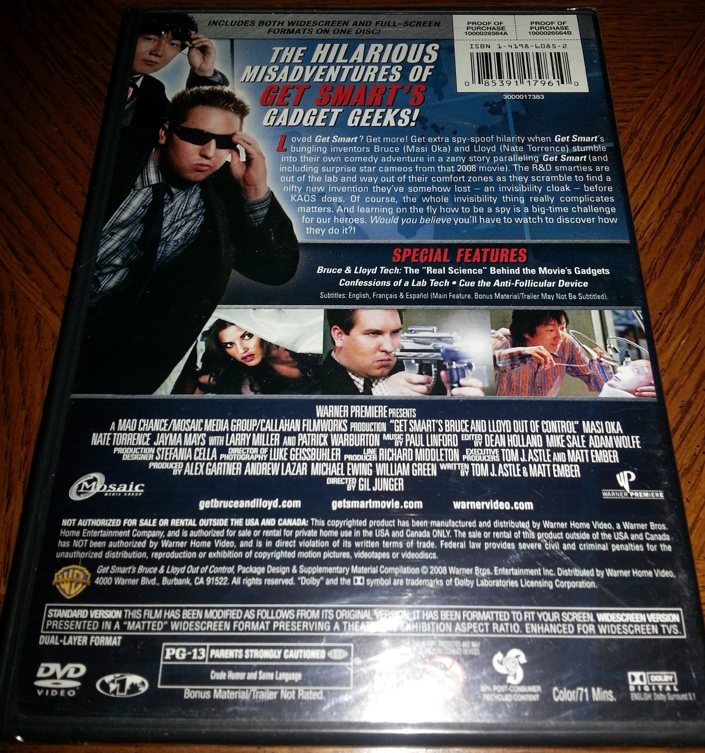 Get Smart's Bruce and Lloyd: Out of Control [DVD] - Very Good