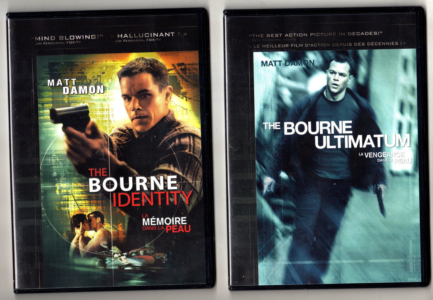 The Bourne Trilogy (The Bourne Identity / The Bourne Supremacy / The Bourne Ultimatum) (Bilingual) [DVD]