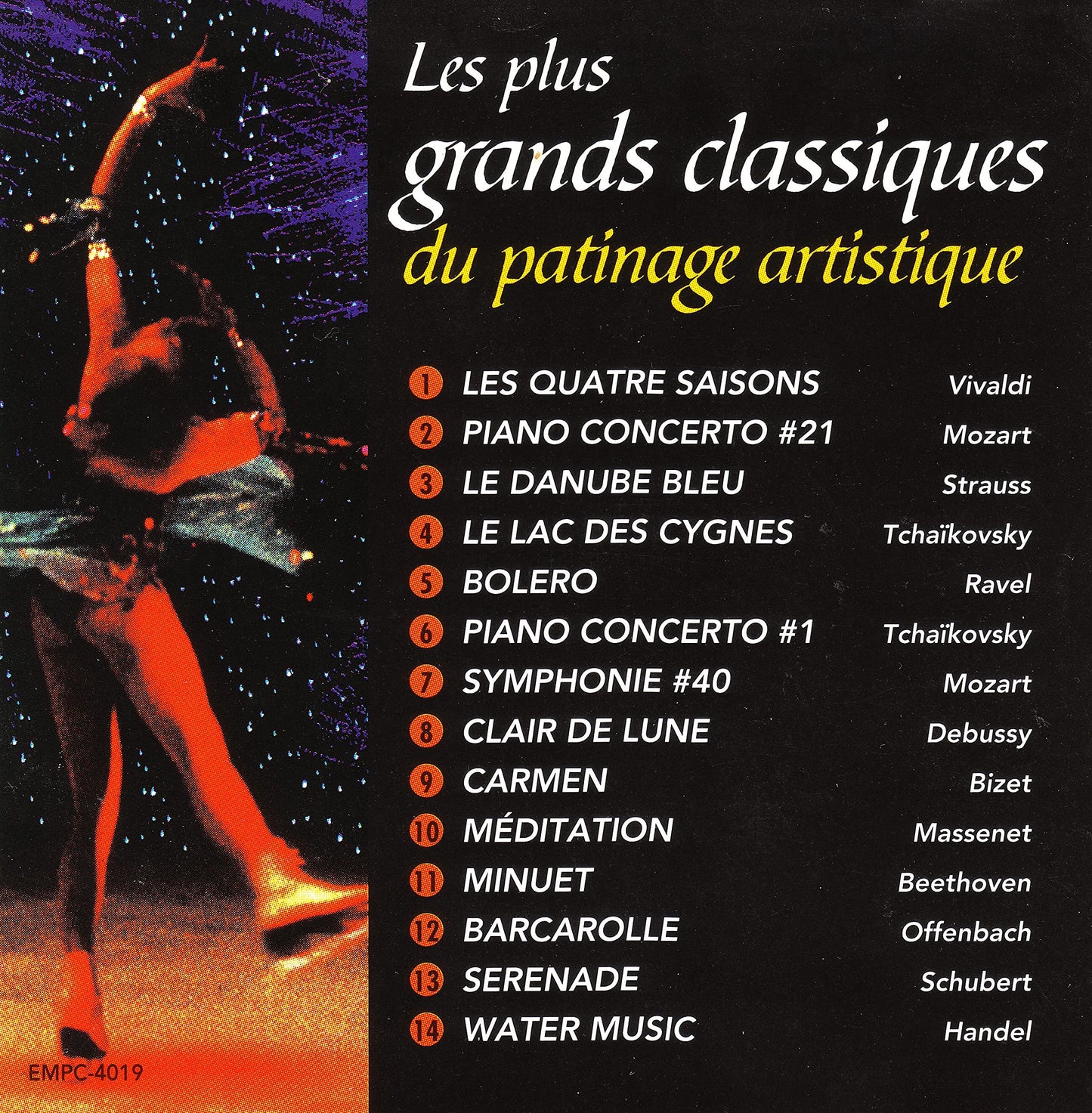 Les grands classiques du patinage artistique [Audio CD] Patinage artistique - Very Good