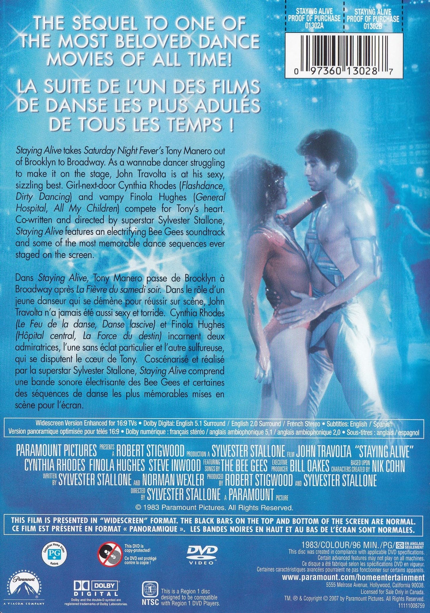 Staying Alive [DVD] - Very Good