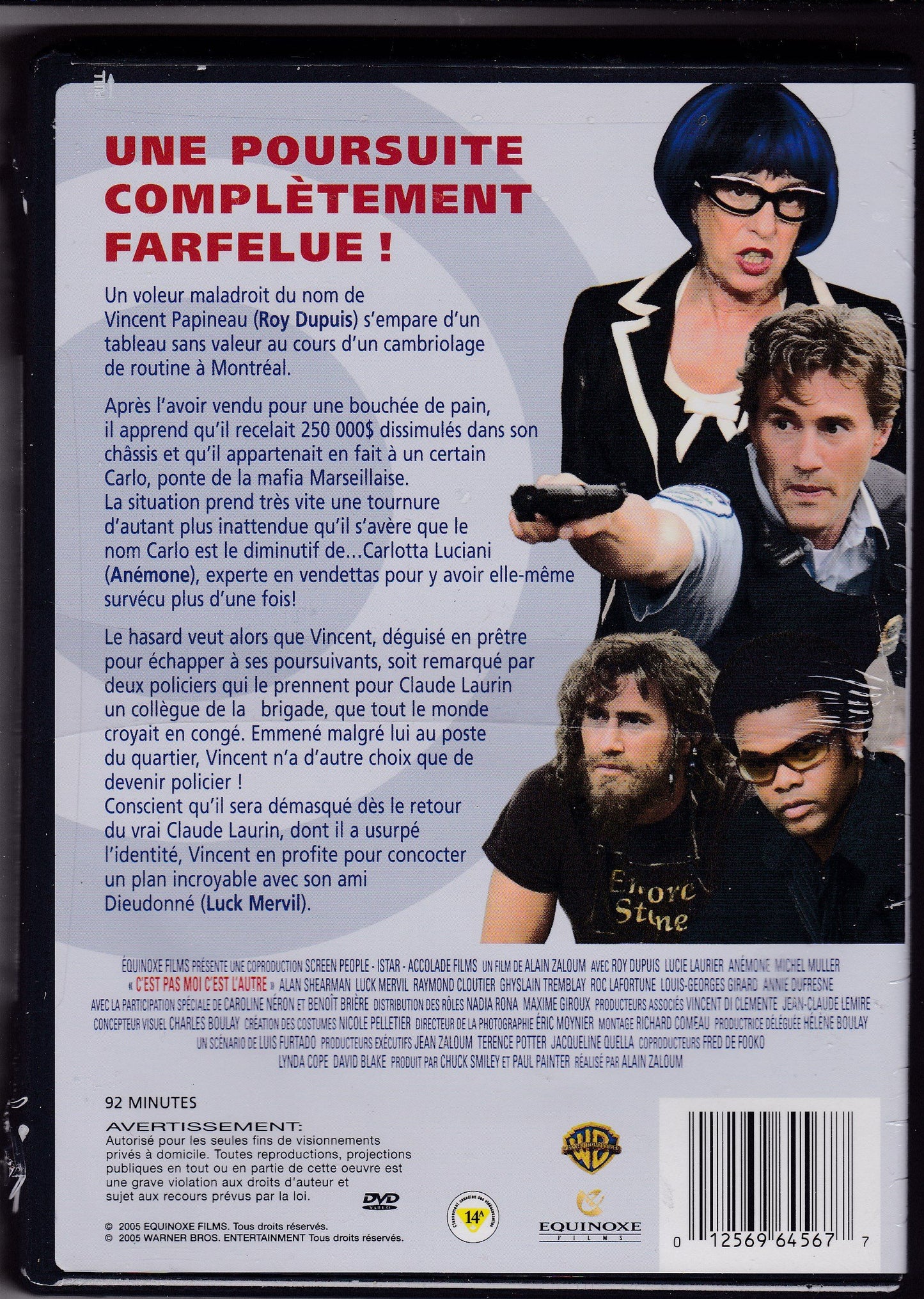 C Est Pas Moi C Est L Autre [DVD] (2005) Vf DVD Unknown - Very Good