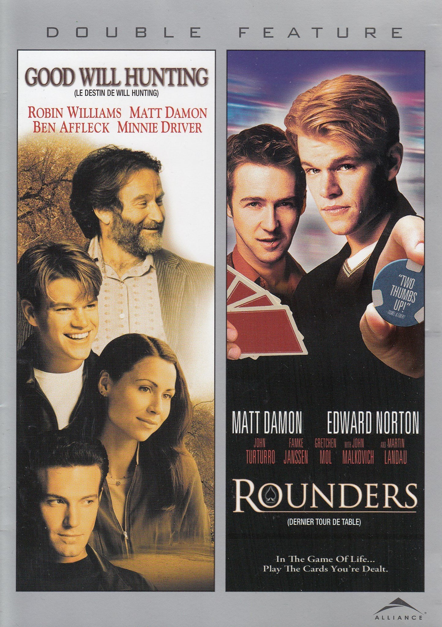 Good Will Hunting/Rounders [DVD] - Very Good