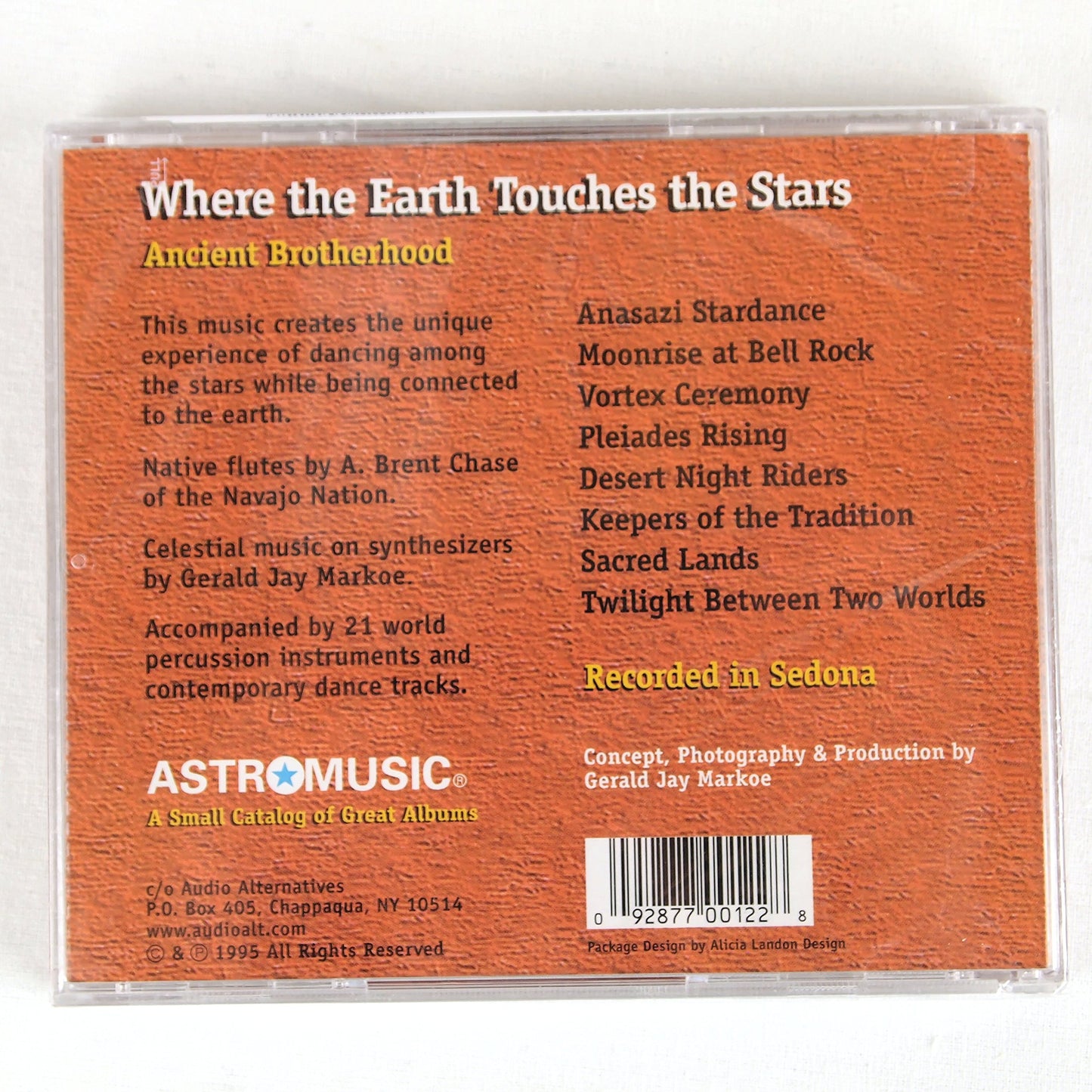 Where the Earth Touches the Stars [Audio CD] Ancient Brotherhood - Very Good