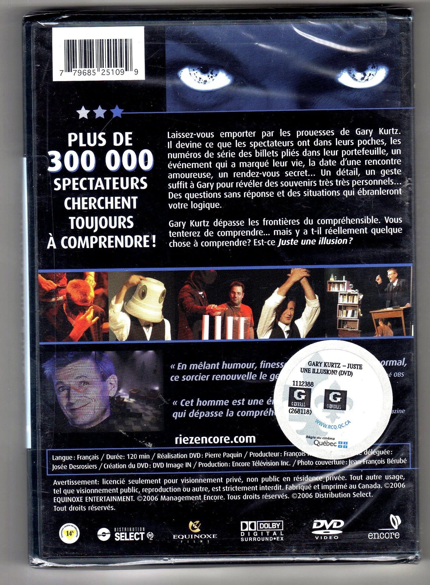 Gary Jurtz, Juste Une Illusion? (Version fran�aise) [Audio CD] Gary Kurtz