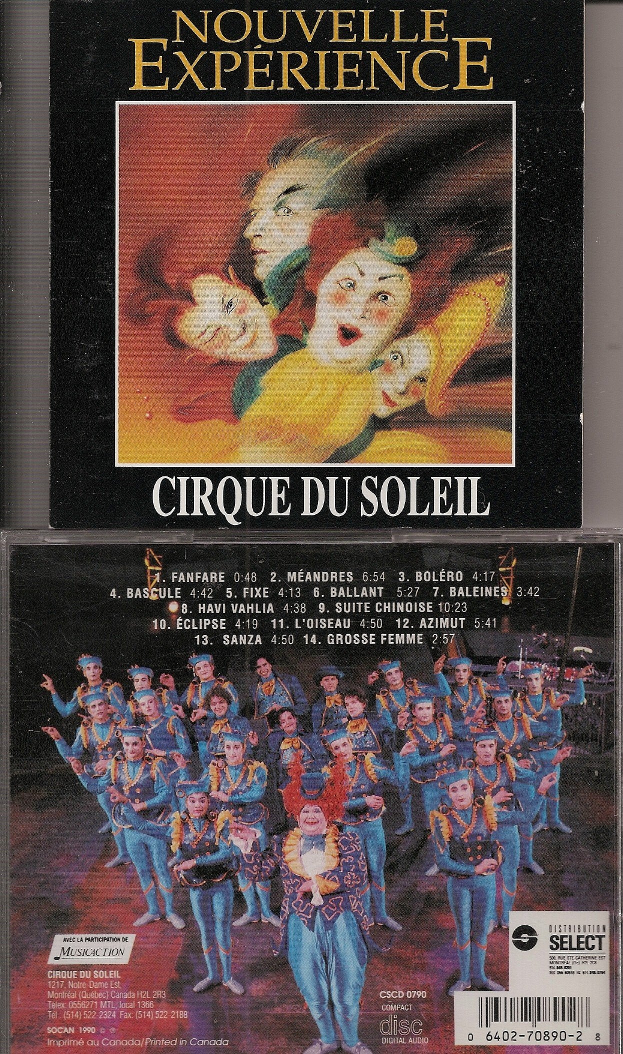 Nouvelle Experience - Cirque Du Soleil [Unknown Binding] - Very Good