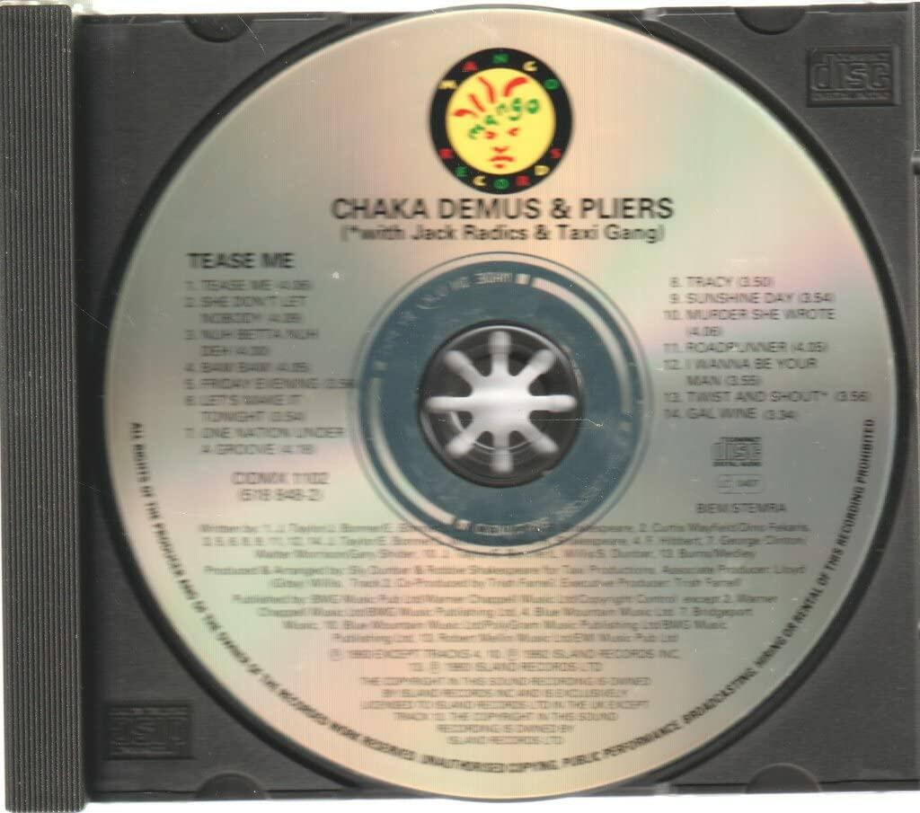 CHAKA DEMUS & PLIERS - ALL SHE WROTE [Audio CD] CHAKA DEMUS & PLIERS - Very Good