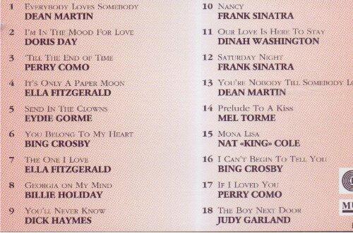 Greatest american crooners [Audio CD] Dean Martin, Doris Day, Perry Como,Bing Crosby [Audio CD] Dean Martin, Doris Day, Perry Como,Bing Crosby - Very Good