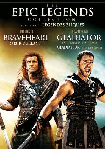 Epic Legends Collection (Braveheart, Gladiator) [DVD] - Very Good