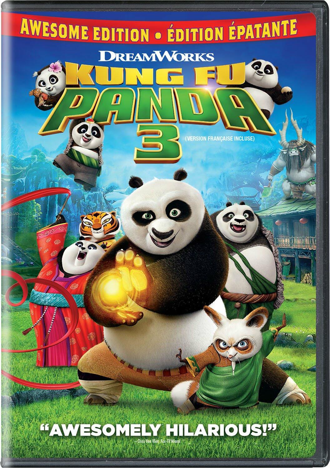 Kung Fu Panda 3 (Bilingual) [DVD] - Very Good