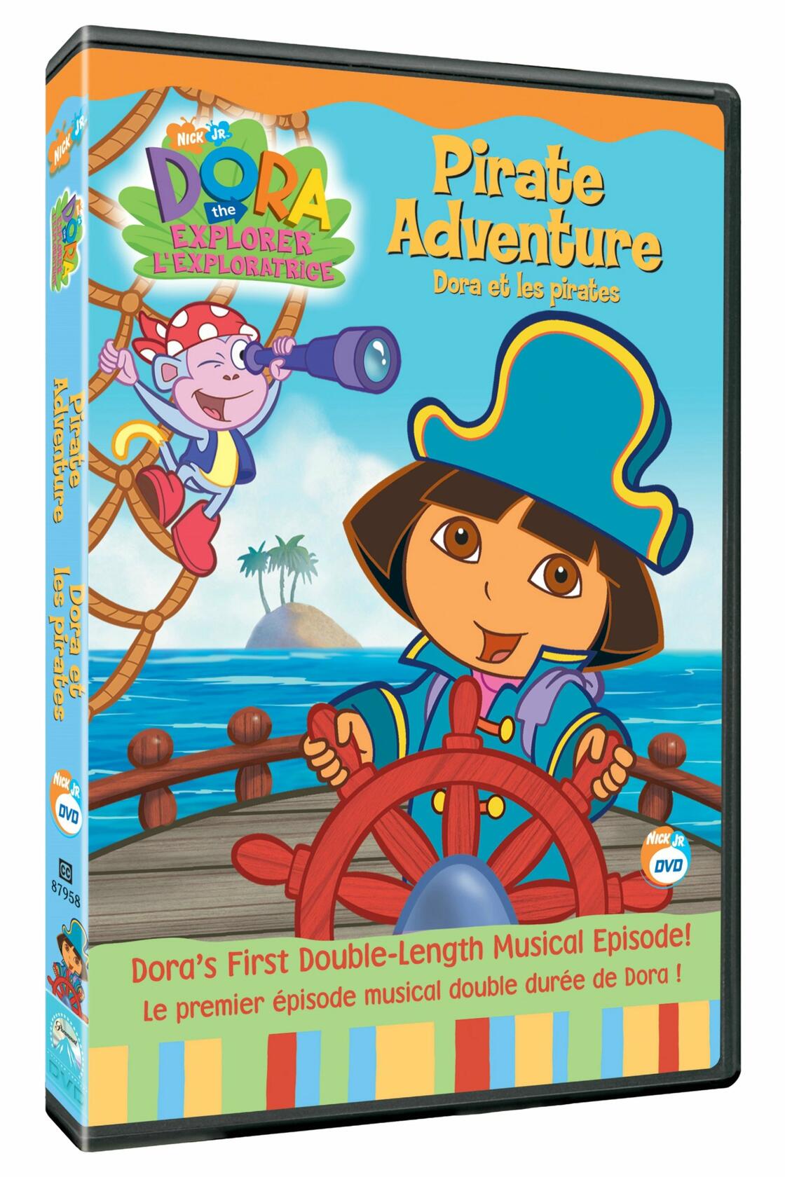 Dora the Explorer: Dora's Pirate Adventure [DVD] - Very Good