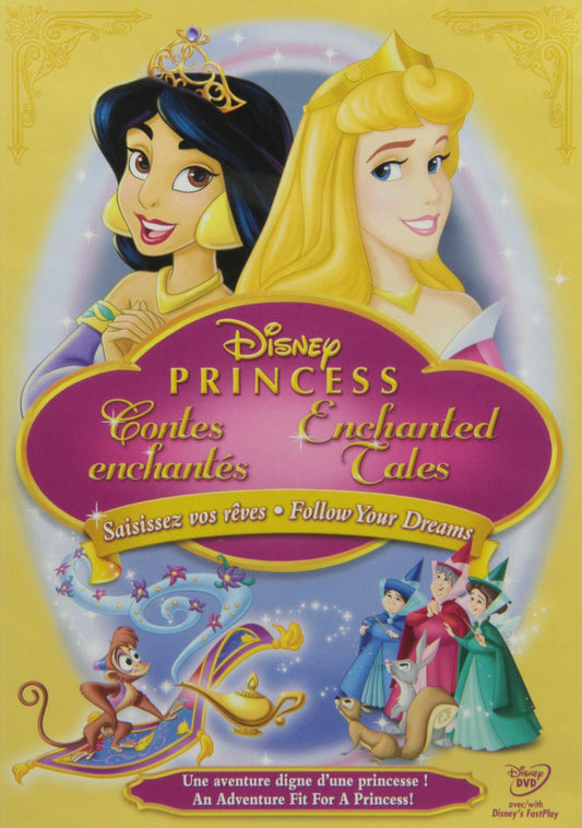Disney Princess Enchanted Tales: Follow Your Dreams (Bilingual) [DVD] - Very Good