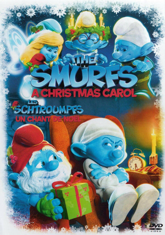 Smurfs Christmas Carol, The Bilingual [DVD] - Very Good