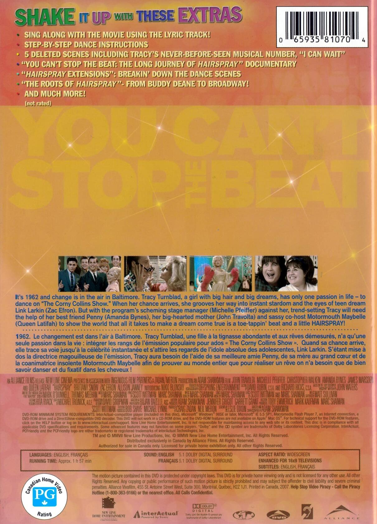 Hairspray (Widescreen 2-Disc Edition) (2007) [DVD]