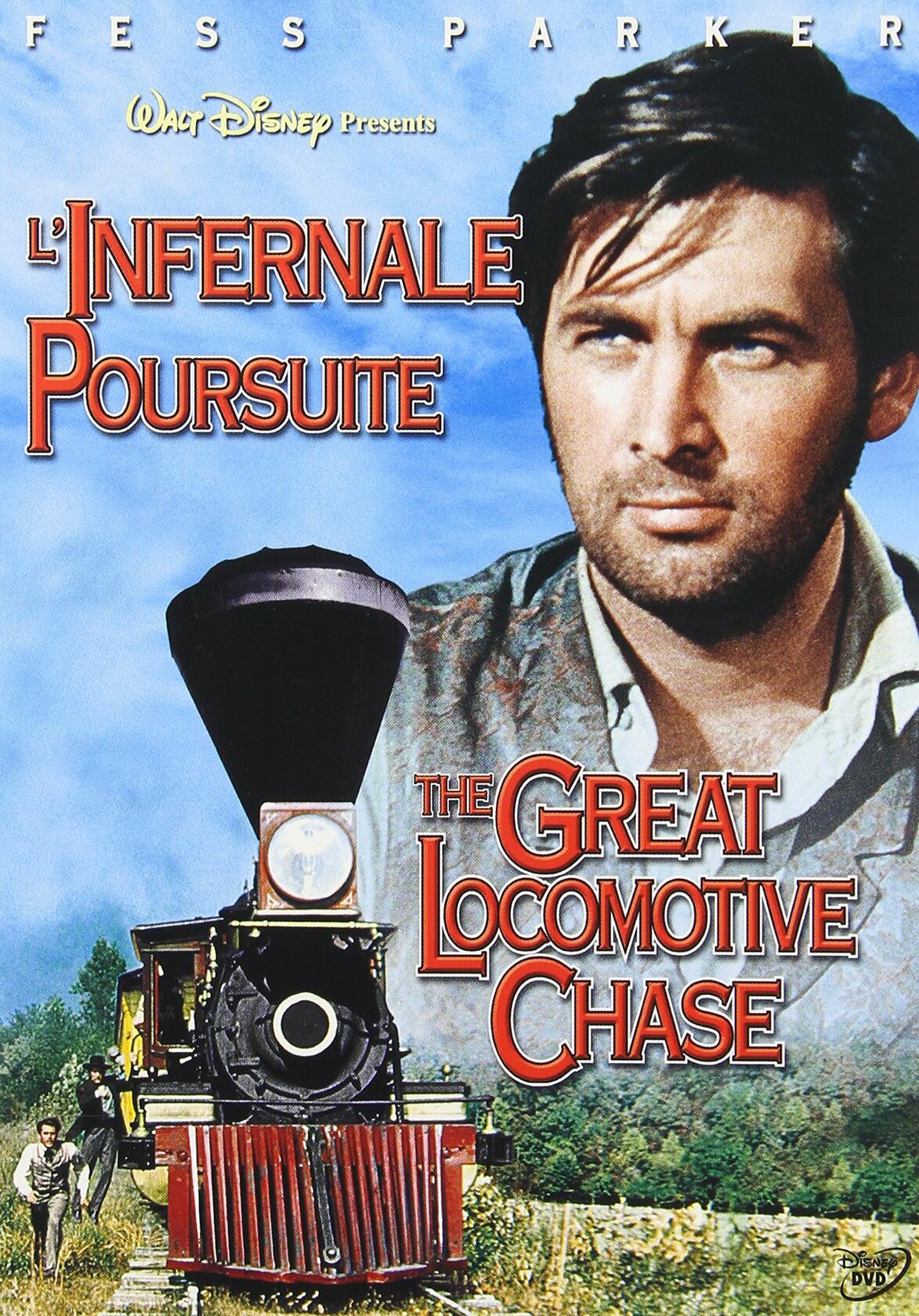 Great Locomotive Chase (Quebec Version - French/English) (Bilingual) [DVD] - Very Good