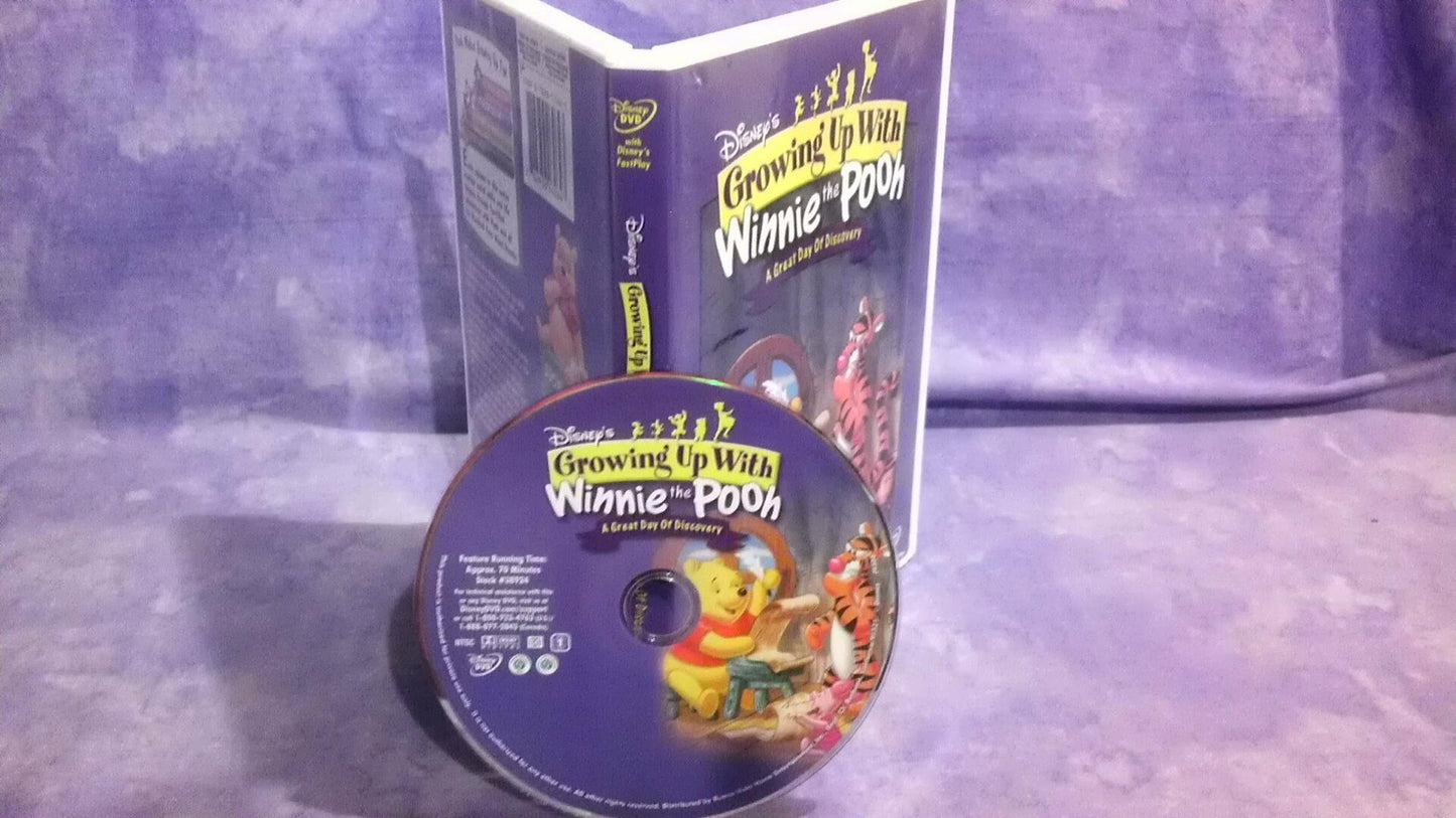 Growing Up With Winnie the Pooh - A Great Day of Discovery (Bilingual) [DVD] - Very Good