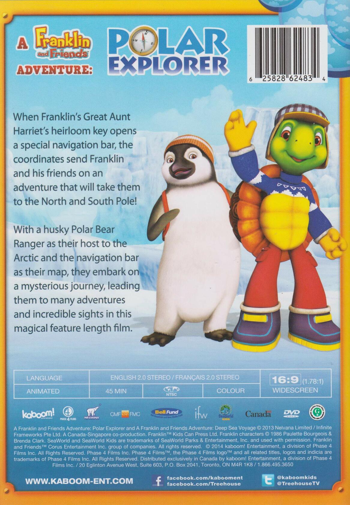 FRANKLIN & FRIENDS: POLAR EXPLORER [DVD] - Very Good
