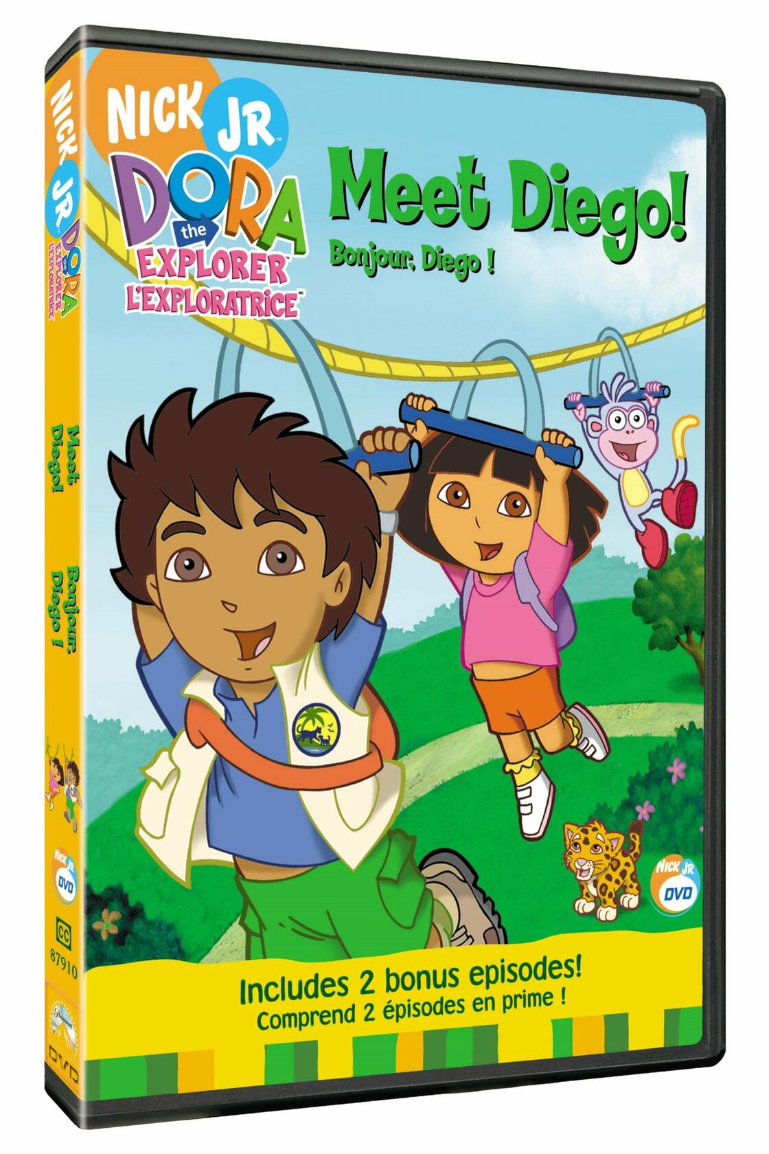 Dora the Explorer: Meet Diego! [DVD] - Very Good