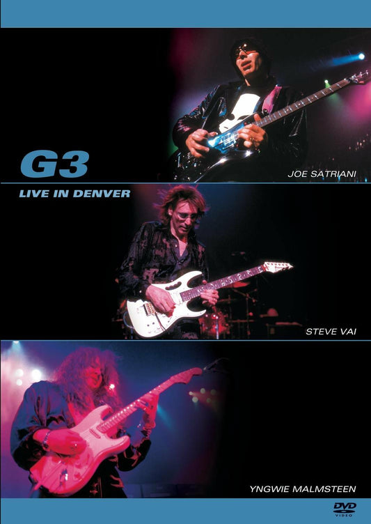 G3 - Live In Denver 2003 (Satriani, Vai & Malmsteen) [DVD] - Very Good