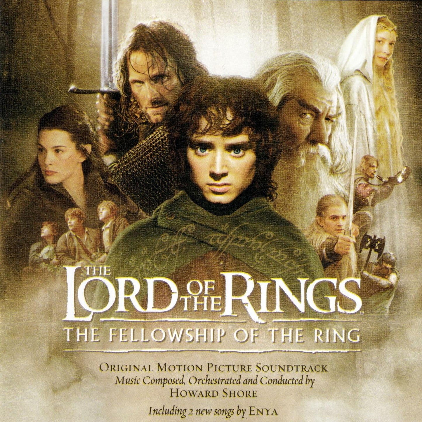 The Lord of the Rings: The Fellowship of the Ring - The Original Motion Picture Soundtrack [Audio CD] Girls Soundtrack and Howard Shore - Very Good