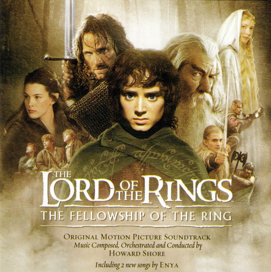 The Lord of the Rings: The Fellowship of the Ring - The Original Motion Picture Soundtrack [Audio CD] Girls Soundtrack and Howard Shore - Very Good