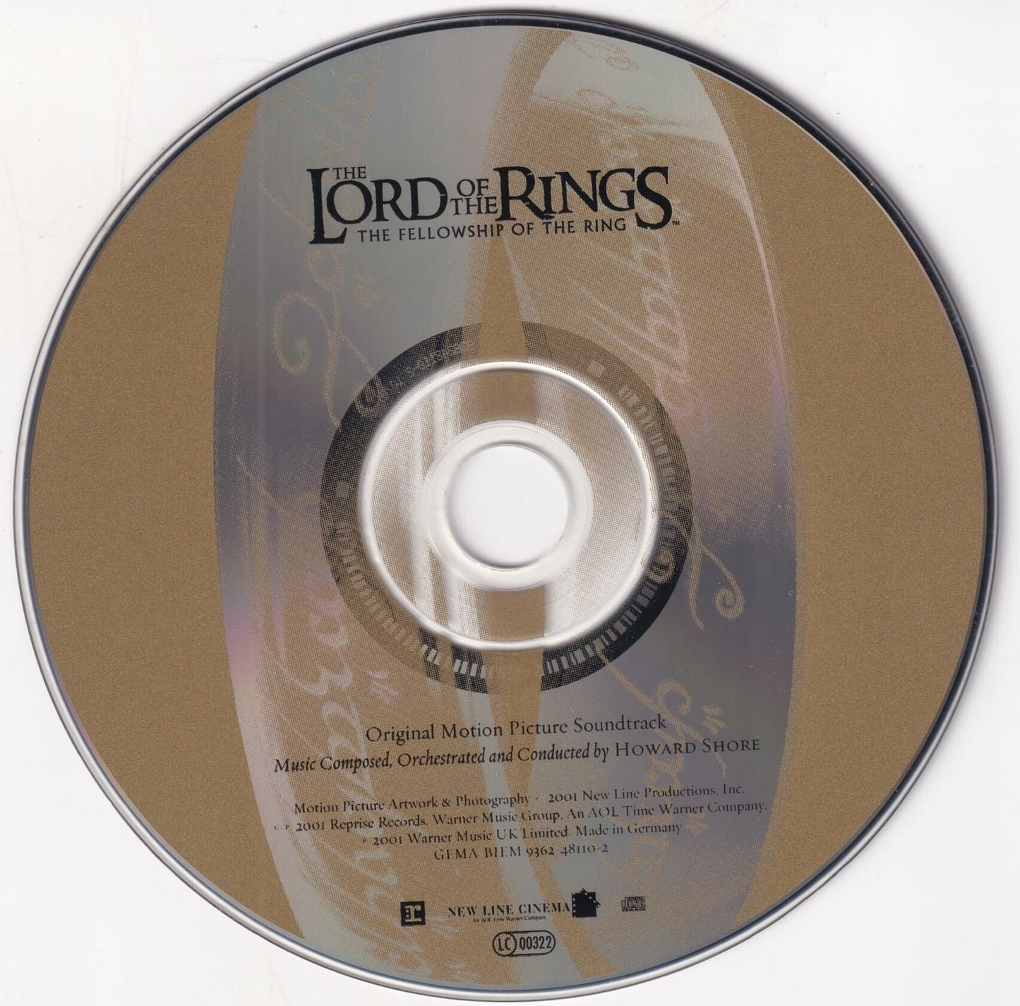 The Lord of the Rings: The Fellowship of the Ring - The Original Motion Picture Soundtrack [Audio CD] Girls Soundtrack and Howard Shore - Very Good