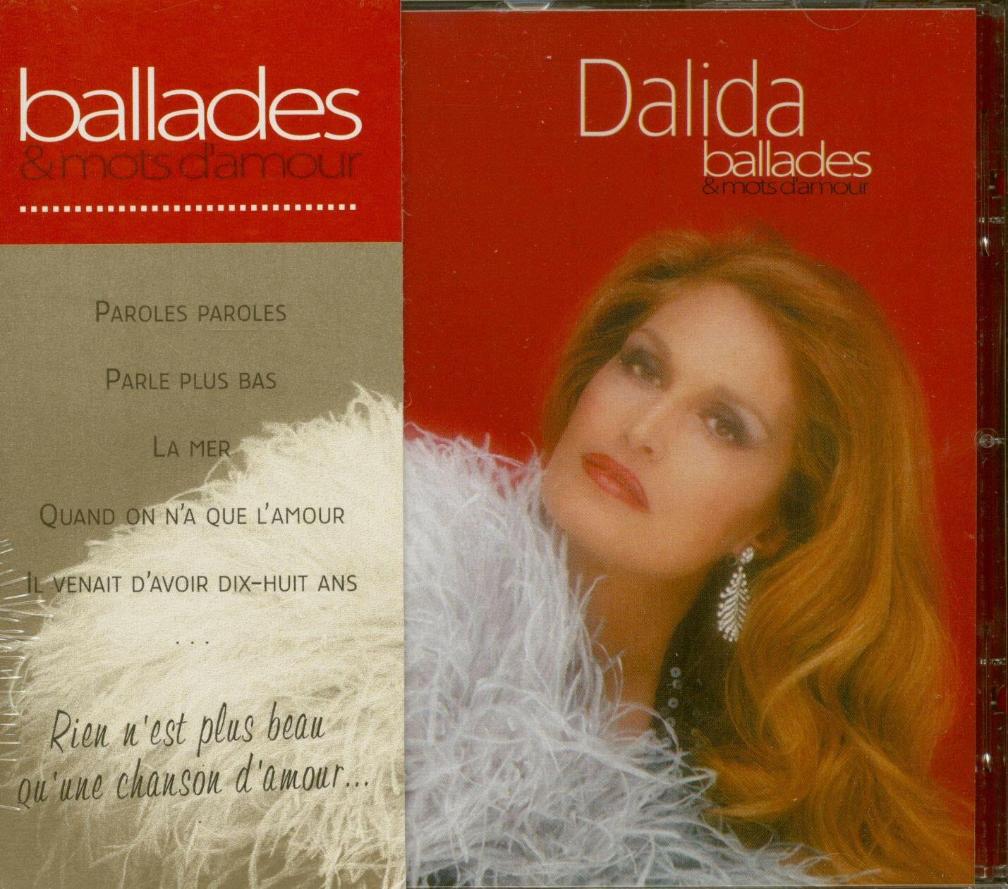 Ballades Et Mots D'amour [Audio CD] Dalida - Very Good
