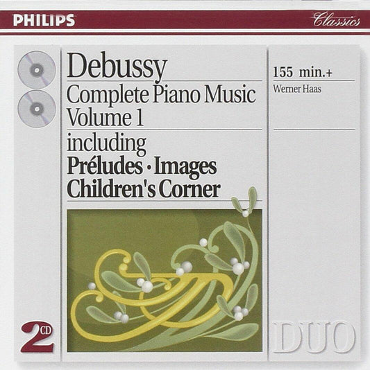 Complete Piano Music 1 [Audio CD] Werner Haas and Claude Debussy - Very Good