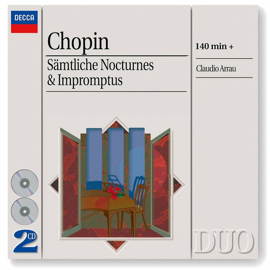 Chopin: Complete Nocturnes & Impromptus [Audio CD] ARRAU,CLAUDIO and CHOPIN,FREDERIC - Very Good