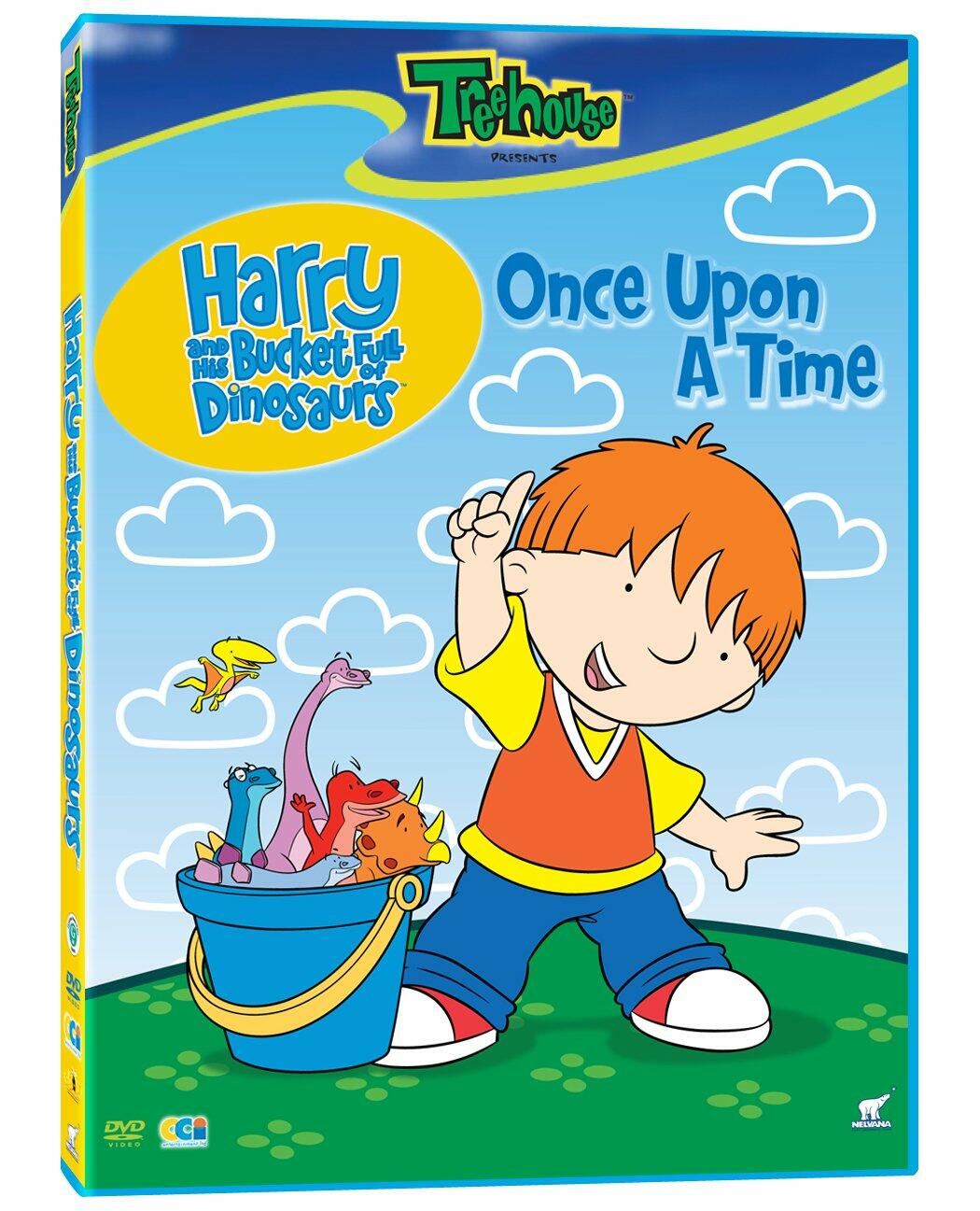 Harry and His Bucket Full of Dinosaurs Once Upon a Time [DVD] - Good