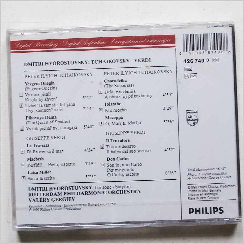 Arias [Audio CD] Verdi and Tchaikovsky - Very Good