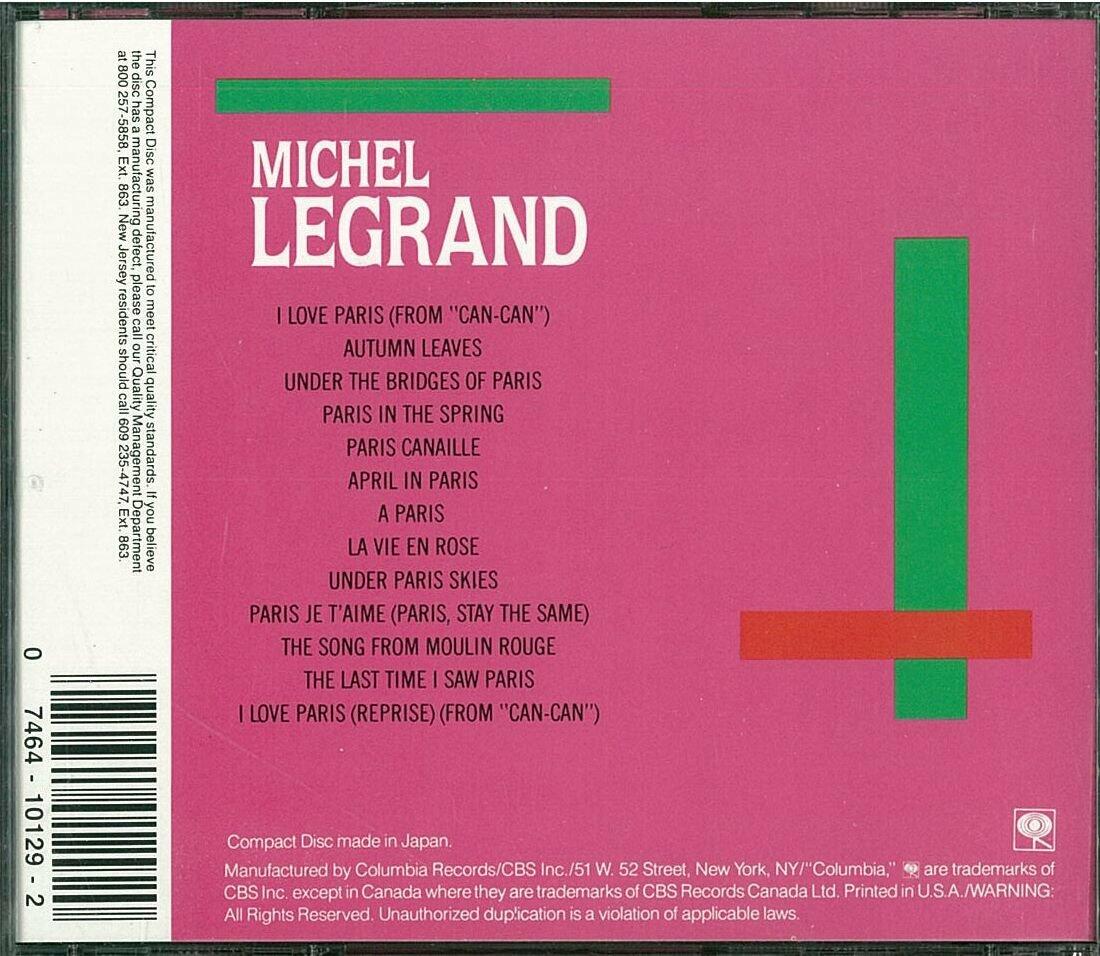 Legrand Piano [Audio CD] Legrand, Michel - Very Good