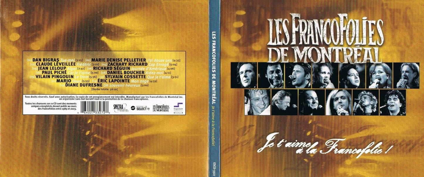 Je T Aime A La Francofolie (Fr) [Audio CD]