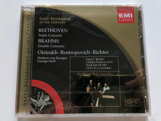 Beethoven Triple Concerto/Brahms Double Concerto [Audio CD] - Very Good
