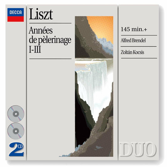 Liszt: Annees De Pelerniage 1-3 [Audio CD] Liszt; Brendel and Kocsis - Very Good