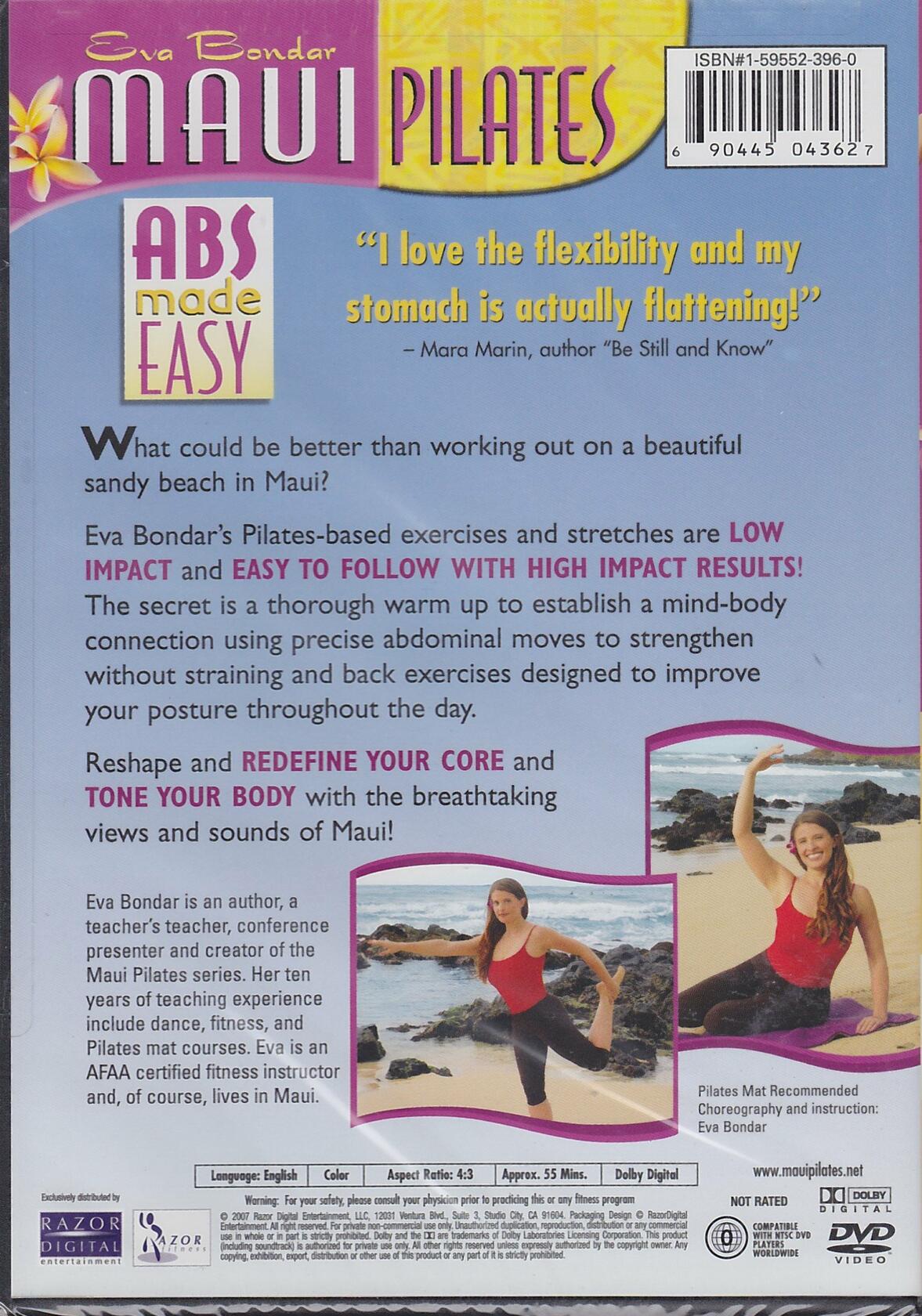 Eva Bondar: Maui Pilates - Abs Made Easy [DVD]