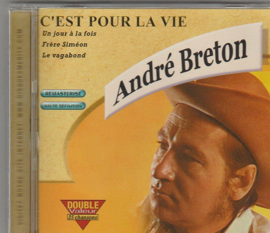 C Est Pour La Vie (Frn) [Audio CD] Andre Breton - Very Good