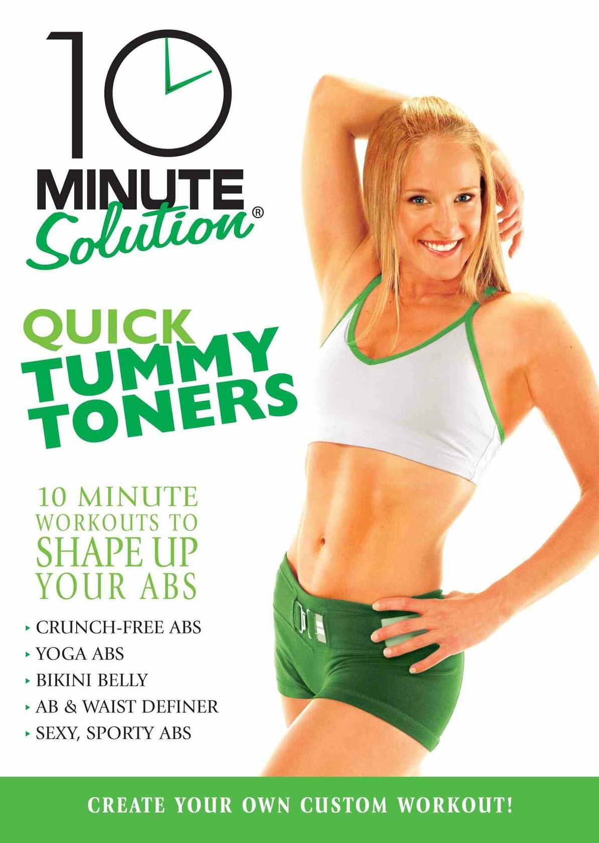 10 Minute Solution Quick Tummy Toners [DVD] - Very Good