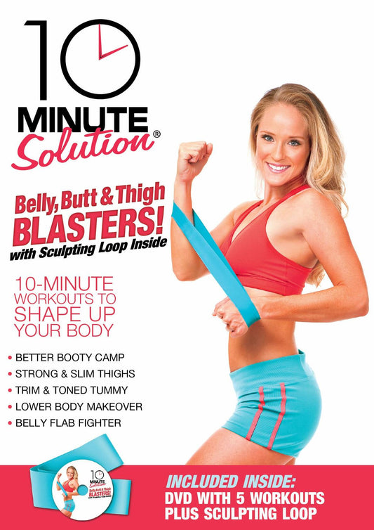 10 Minute Solution: Belly Butt And Thigh Blasters [DVD] - Very Good