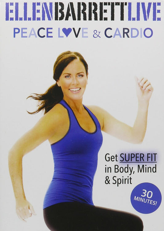 Ellen Barrett Live: Peace, Love & Cardio [DVD] - Very Good
